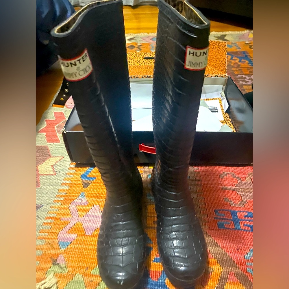 Never worn. Bought them in Chicago Saks Fifth Avenue but then moved to Dubai.